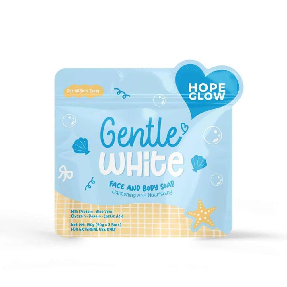 ❤️Le savon doux visage et corps Gentle White de Hope Glow